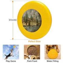 Pet Frisbee Flying Disc Dog Toy - Multifunction Il Borgo Sul Fiume Guido Borelli