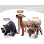 YOOGAO Pet Dog Plush Toy Squeaky Toys, Stuffed Cotton Canvas Dog Toy for Large Medium Small Breed, Cute Interactive Dog Toy with Squeakers
