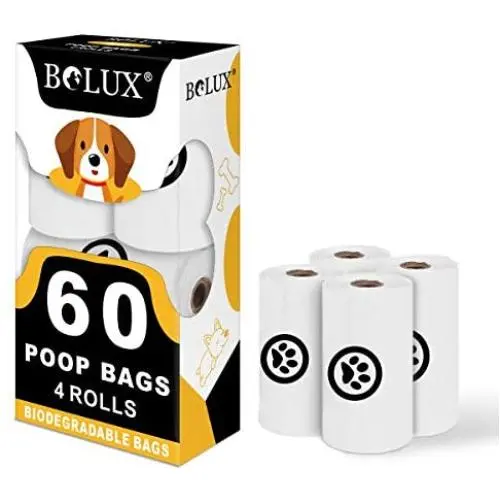 Bolux Dog Poop Bags, Extra Thick and Strong Dog Waste Bags, Leak-Proof Pet Waste Bags Refill Rolls