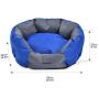 Amazon Basics Water-Resistant Pet Bed for Small Dogs