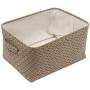 Geyecete Dog Toys Storage Bins Canvas pet Baskets,with Handle,Pet Toy and Accessory Storage Bin Organizer Storage Basket