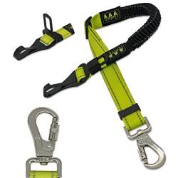 TEAYPET Dog car Seat Belt | Pet Safety Belt for Travel and Daily Use,Equipped with Adjustable,Durable Nylon Harness and Restraint Lockable Swivel Carabiner.Double Safety Guarantee Design