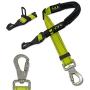 TEAYPET Dog car Seat Belt | Pet Safety Belt for Travel and Daily Use,Equipped with Adjustable,Durable Nylon Harness and Restraint Lockable Swivel Carabiner.Double Safety Guarantee Design