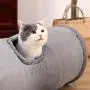 Speedy Pet Collapsible Cat Tunnel, Cat Toys Play Tunnel Durable Suede Hideaway Pet Crinkle Tunnel with Ball,12 inch Diameter Speedy Pet Collapsible Cat Tunnel, Cat Toys Play Tunnel Durable Suede Hideaway Pet Crinkle Tunnel with Ball,12 inch Diameter