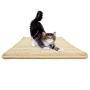 Downtown Pet Supply Natural Cat Scratching Mat with Premium Sisal, Exerciser Mat Toy for Kitty with Non Slip Backing