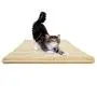 Downtown Pet Supply Natural Cat Scratching Mat with Premium Sisal, Exerciser Mat Toy for Kitty with Non Slip Backing