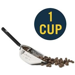 OurPets Durapet Stainless Steel Food Scoop, 1 Cup