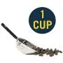 OurPets Durapet Stainless Steel Food Scoop, 1 Cup