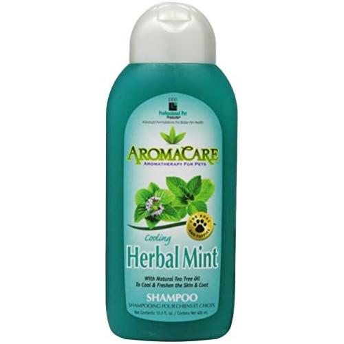 PPP Pet Aroma Care Cooling Herbal Mint Shampoo, 13-1/2-Ounce