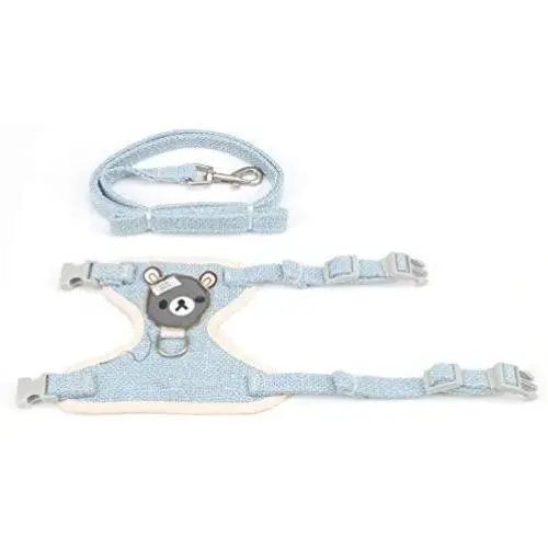 Cat Dog Harness and Leash Set,Pet Harnesses Jackets for Walking,Escape Proof Breathable Cat Vest Harnesses with Soft Mesh and 1 Leash,for Cat and Small Dogs Cat Dog Harness and Leash Set,Pet Harnesses Jackets for Walking,Escape Proof Breathable Cat Vest Harnesses with Soft Mesh and 1 Leash,for Cat and Small Dogs