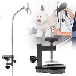 Maxmartt Grooming Tables,with Pet Grooming Table Arms Hair Dryer Clamp Clip Holder(Inner Dia 22cm)