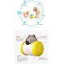 CUMOCOT Pet Tumbler Leakage Ball, Interactive Educational Toy, Made of ABS Material,Safe and Non-Electric, Suitable for Cats and Dogs.