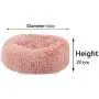 Modern Soft Plush Round Pet Bed for Cats or Small Dogs,Faux Fur Donut Cuddler,Cat beds and Dog beds,Relief and Improved Sleep – Machine Washable, Waterproof Bottom Pet Weight Within 20lbs,Pink Color Modern Soft Plush Round Pet Bed for Cats or Small Dogs,Faux Fur Donut Cuddler,Cat beds and Dog beds,Relief and Improved Sleep – Machine Washable, Waterproof Bottom Pet Weight Within 20lbs,Pink Color