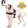 RubRab Dog Vest Harness with 2 Free Service Dog Patches Comfortable Padded Dog Training Vest with Handle Woven Polyester Nylon, Comfy Mesh Padding Reflective Breathable Adjustable Pet Halters