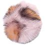 ocijf179 Cat Toy Pet Cat Kitten Plush Ball Catnip Molar Bite Resistant Interactive Chew Play Toy - Black