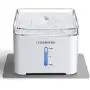 CLEEBOURG Cat Water Fountain, 2L Automatic Dog Water Dispenser Electric Water Drinking Fountain with 3 Flow Settings & 2 Replacement Filters & 1 Silicone Mat for Cats Dogs Multiple Pets CLEEBOURG Cat Water Fountain, 2L Automatic Dog Water Dispenser Electric Water Drinking Fountain with 3 Flow Settings & 2 Replacement Filters & 1 Silicone Mat for Cats Dogs Multiple Pets