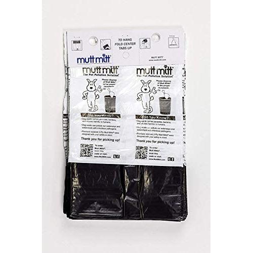 Mutt Mitt 2-ply Pet Waste Bags on Hangable Headers, 400-count