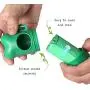 Jubees Dog Poop Bags, Pet Waste Bags, 240 Bags, 100% Made from Cornstarch, 100% Compostable and Biodegradable, 100% Eco-Friendly & Earth-Friendly, Guaranteed Leak-Proof, One FREE Dispenser Included