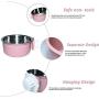 Bettors Pet Crate Bowl for Dog Hanging Pet Feeder Bowl Removable Stainless Steel Cage Hanging Water Food Bowl Dish with Bolt Holder for Pet Dog Cat Bird Puppies