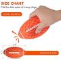 Youmi Dog Chew Squeaky Toy Ball, Dog Interactive Toy for Aggressive Chewers, Durable Dog Toys Rugby Shape for Dogs, Rubber Chew Ball with Squeaker, Makes Dog Fun, for Fetch Game and Outdoor Play