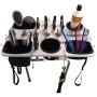Resco Dog Grooming Table Tray with Tool Holder, 2 Cup Holder, Cell Phone Holder