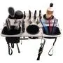Resco Dog Grooming Table Tray with Tool Holder, 2 Cup Holder, Cell Phone Holder