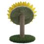 VeliHome Sunflower Cat Scratching BOAD Toys Claw-Grinding Scratching Post Mat for Kitten