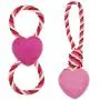 Lepawit Valentines Day 2Pack Dog Rope Toys Cotton Rope Dog Chew Toys for Medium Large Dogs Length 11.5inch Interactive Tug of War Dog Toys Lepawit Valentines Day 2Pack Dog Rope Toys Cotton Rope Dog Chew Toys for Medium Large Dogs Length 11.5inch Interactive Tug of War Dog Toys