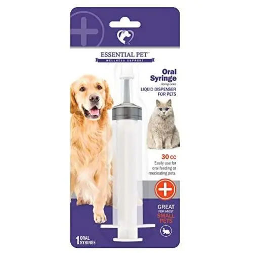 Essential Pet Products Oral Syringe 35cc, One Size (27323) Essential Pet Products Oral Syringe 35cc, One Size (27323)