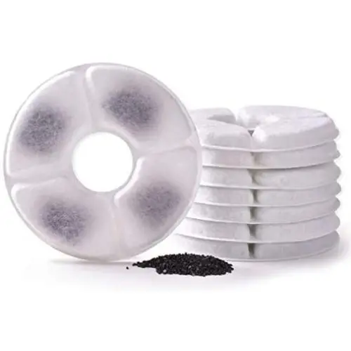 Rarloner Cat Fountain Filters,8 Pack Pet Fountain Filters for 1.6L Cat Water Fountain Filling with Activated Carbon,Pet Water Fountain Replacement Filters,Cat Water Fountain Filters Rarloner Cat Fountain Filters,8 Pack Pet Fountain Filters for 1.6L Cat Water Fountain Filling with Activated Carbon,Pet Water Fountain Replacement Filters,Cat Water Fountain Filters