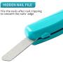 HIPIPET Dog Nail Clippers Professional Cat Nail Trimmer with Rechargeable LED Light Quick Finder for Small Medium Pets(Blue)