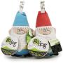 goDog Gnomes and Unicorns with Chew Guard Technology Durable Plush Dog Toys with Squeakers 2 Pack Bundles