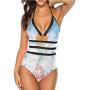 Two Piece Sexy Swimsuit Dog Silhouette Great for Trip to Hawaii