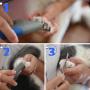 Sdefw Cat Dog Nail Clippers and Trimmer, Pet Nail File with Sharp Blade and Safety Guard, Professional Grooming Tools for Small Animals Claw Care