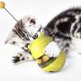 ocijf179 Cat Teaser Feeder Ball Cat Kitten Funny Tumbler Slow Eating Food Leak Dispenser Feeder Ball Teaser Toy - Blue