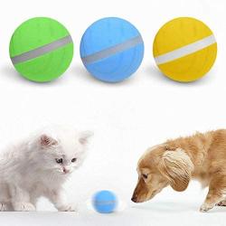 LED Rolling Flash USB-Charging Ball Interactive Pet Toy for Dog Cat