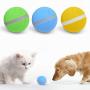 LED Rolling Flash USB-Charging Ball Interactive Pet Toy for Dog Cat