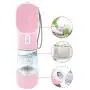 CAACBB Dog Water Bottle for Walking, Water Dispenser, Multifunctional Dog Cat Puppy Feeder Traveling Bowls with Food Container, Lightweight & Convenient Portable Pet Drinking Cup