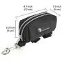 HIROVAST Poop Bag Dispenser Dog Poop bag Holder Leash Attachment Includes Portable Iron Hook with Premium Quality Zipper Pick up Pet Clean Up Bags for Walking Running or Hiking Accessory Black HIROVAST Poop Bag Dispenser Dog Poop bag Holder Leash Attachment Includes Portable Iron Hook with Premium Quality Zipper Pick up Pet Clean Up Bags for Walking Running or Hiking Accessory Black