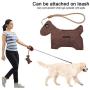 Dog Poop Bag Holder, Cartoon Shape Pet Waste Bag Collector Portable Unbreakable Puppy Poop Bags Dispenser (Dog)