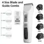 Bousnic Dog Clippers 2-Speed Cordless Pet Hair Grooming Clippers Kit - Professional Rechargeable for Small Medium Large Dogs Cats and Other Pets