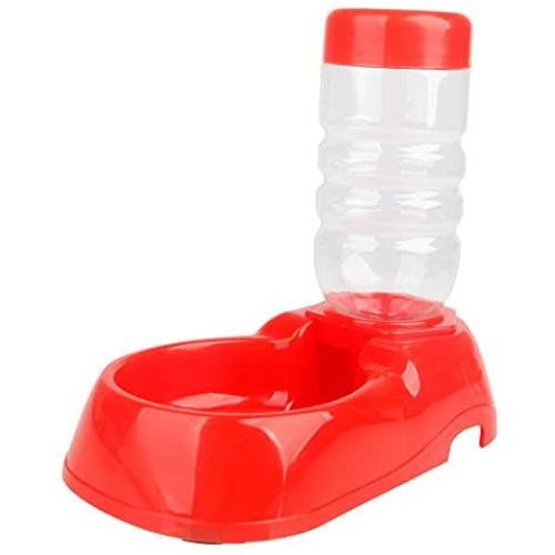 Awesomes Automatic Pet Kitten Waterer Puppy Feeder Water Dispenser Food Bowl