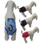 JinTuDi 4pc Pet Parents Premium Washable Dog Diapers Doggie Diapers Female Male Dog(Small)