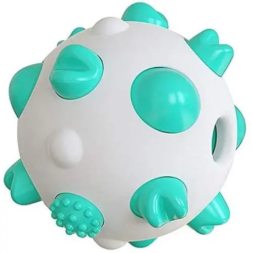 URBEST Dog Toy Balls for Aggressive Chewers, 3.2 Inches Durable Dogs Chew Football, Dog Treat Ball Food Dispensing Toy , Dog Teeth Cleaning Toy for Medium and Large Breeds (Blue) URBEST Dog Toy Balls for Aggressive Chewers, 3.2 Inches Durable Dogs Chew Football, Dog Treat Ball Food Dispensing Toy , Dog Teeth Cleaning Toy for Medium and Large Breeds (Blue)