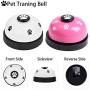 JIMEJV Set of 2 Pet Training Bells, Dog Door Bells for Go Outside Potty Training and Communication Device with Whistle Puppy Interactive Toys