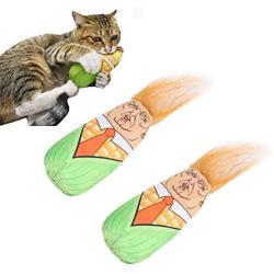 Gerioie Pet Cat Supplies, Cat Toy, Exquisite Corn Modelling Built‑in Ringing Bell for Cat Entertain Pet Play