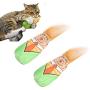 Gerioie Pet Cat Supplies, Cat Toy, Exquisite Corn Modelling Built‑in Ringing Bell for Cat Entertain Pet Play