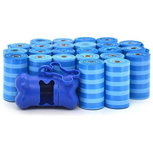 Best Pet Supplies Dog Poop Bags for Waste Refuse Cleanup, Doggy Roll Replacements for Outdoor Puppy Walking and Travel, Leak Proof and Tear Resistant, Thick Plastic - Blue Strips, 360 Bags (BS-360BT) Best Pet Supplies Dog Poop Bags for Waste Refuse Cleanup, Doggy Roll Replacements for Outdoor Puppy Walking and Travel, Leak Proof and Tear Resistant, Thick Plastic - Blue Strips, 360 Bags (BS-360BT)
