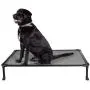 Veehoo Chew Proof Elevated Dog Bed - Cooling Raised Pet Cot for Large Dog - Rustless Aluminum Frame and Durable Textilene Mesh Fabric, Unique Designed No-Slip Feet for Indoor or Outdoor Use Veehoo Chew Proof Elevated Dog Bed - Cooling Raised Pet Cot for Large Dog - Rustless Aluminum Frame and Durable Textilene Mesh Fabric, Unique Designed No-Slip Feet for Indoor or Outdoor Use