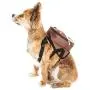 Pet Life Mooltese Large-Pocketed Compartmental Animated Dog Harness Backpack, Medium, Brown Pet Life Mooltese Large-Pocketed Compartmental Animated Dog Harness Backpack, Medium, Brown